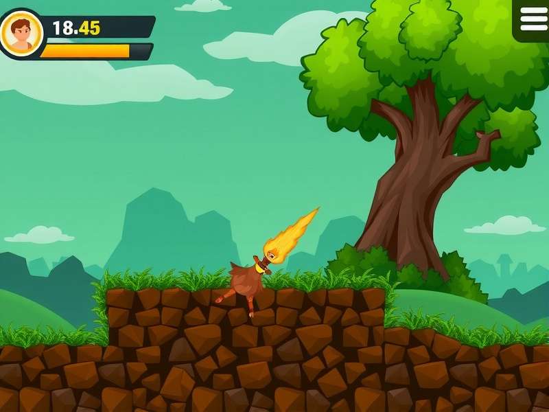 Dynamic Ginger Battler Gameplay Screenshot